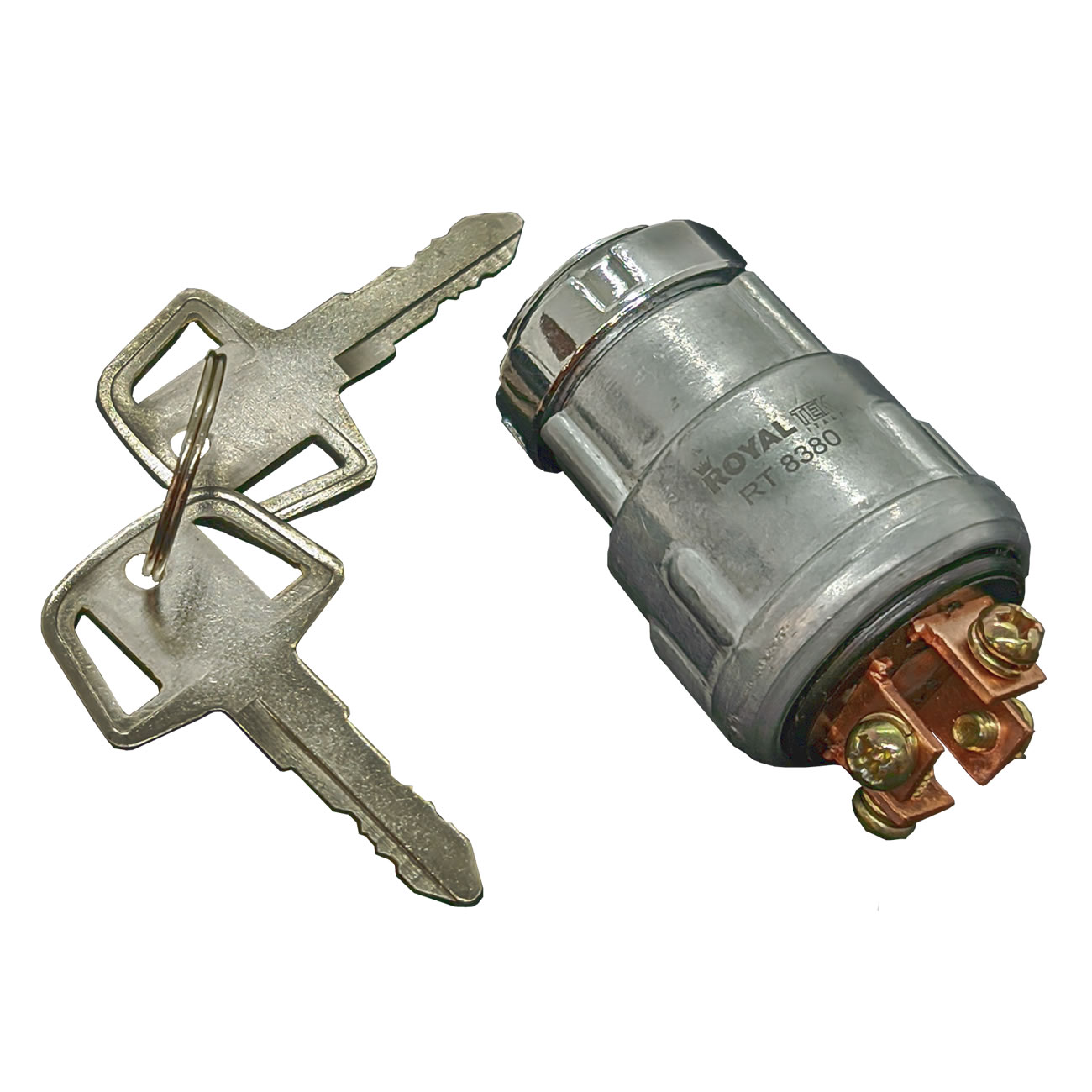 Llave De Arranque Contactor Tambor Universal 3 Pines Y Llave